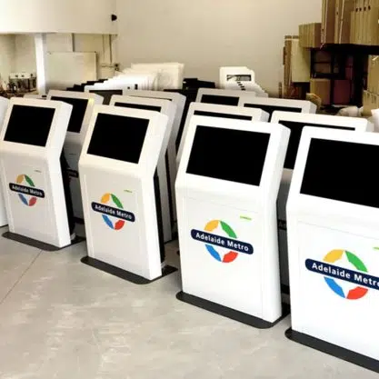 KIO320L 32" Kiosk Government Self-service Adelaide Metro