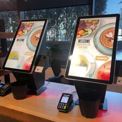 KIO215P-CT 21.5" Kiosk Self-order Self Check-out NAB
