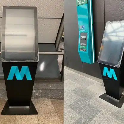 KIO320P 32" Kiosk Government Metro Trains Sydney