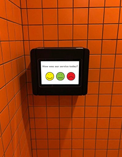 10 inch customer service touch screen