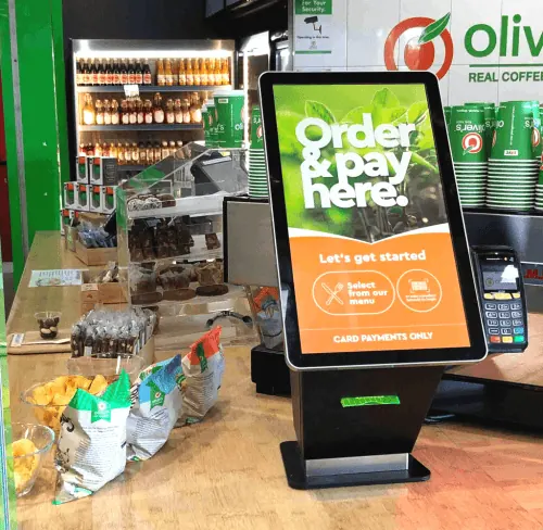 KIO215P-CT 21.5_ Kiosk QSR Self-order Oliver's Real Food (1)