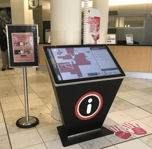 Concord Hospital Wayfinding Kiosk