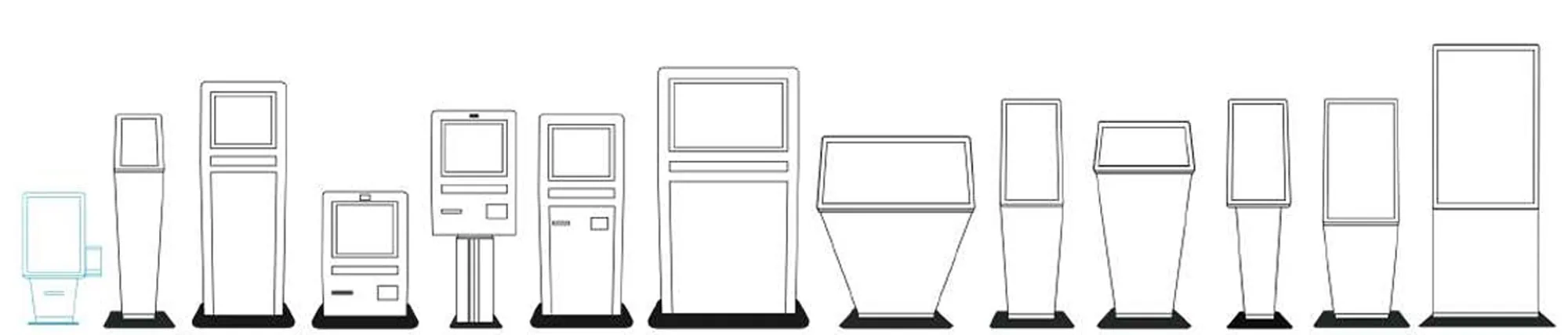 Kiosk range lineup