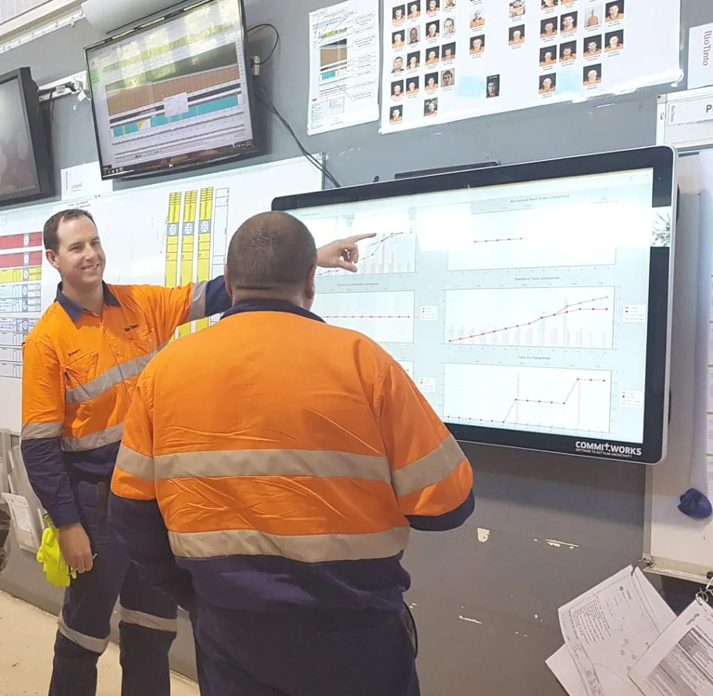 Industrial touch screen monitor